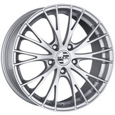 Mak Wheels - RENNEN - Silver - SILVER - 20" x 9.5", 65 Offset, 5x130 (Bolt Pattern), 71.6mm HUB