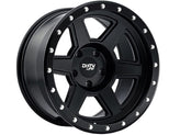 Dirty Life - COMPOUND - Black - MATTE BLACK - 17" x 9", -38 Offset, 6x139.7 (Bolt Pattern), 106mm HUB