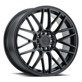 Ruff - OVERDRIVE - Black - Matte Black - 18" x 8", 38 Offset, 5x112, 120 (Bolt Pattern), 72.1mm HUB