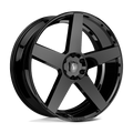 Status Wheels - EMPIRE - Black - Gloss Black - 22" x 9.5", 30 Offset, 5x120 (Bolt Pattern), 74.1mm HUB