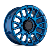 Black Rhino Powersports - LA PAZ UTV - BLUE WITH BLACK BOLTS - 15" x 7", 51 Offset, 4x137 (Bolt Pattern), 106.1mm HUB