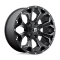 Fuel - D546 ASSAULT - Black - Matte Black Milled - 20" x 9", 20 Offset, 6x135, 139.7 (Bolt Pattern), 106.1mm HUB