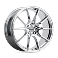 OE Creations - PR193 - Chrome - CHROME - 17" x 9", 24 Offset, 5x114.3 (Bolt Pattern), 70.7mm HUB