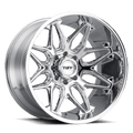 Tuff Wheels - T3B - Chrome - Chrome - 20" x 12", -45 Offset, 6x139.7 (Bolt Pattern), 112.1mm HUB