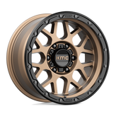 KMC Wheels - KM535 GRENADE OFF-ROAD - Bronze - MATTE BRONZE MATTE BLACK LIP - 17" x 9", -12 Offset, 6x139.7 (Bolt Pattern), 106.1mm HUB