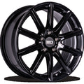 Euro Design - Legend - Black - Gloss Black - 18" x 8", 40 Offset, 5x120 (Bolt Pattern), 64.1mm HUB