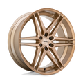 DUB - S266 DIRTY DOG - Bronze - PLATINUM BRONZE - 24" x 10", 30 Offset, 6x135 (Bolt Pattern), 87.1mm HUB