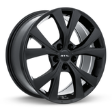 RTX Wheels - Najin - Black - Satin Black - 18" x 8", 40 Offset, 5x114.3 (Bolt Pattern), 67.1mm HUB