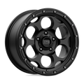 KMC Wheels - KM541 DIRTY HARRY - Black - TEXTURED BLACK - 17" x 8.5", 18 Offset, 5x127 (Bolt Pattern), 71.5mm HUB