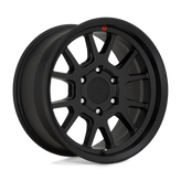 Motegi - MR149 MT6 - Black - Satin Black - 17" x 8.5", 18 Offset, 6x135 (Bolt Pattern), 87.1mm HUB