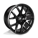 OE Creations - PR163 - Black - SATIN BLACK - 20" x 9", 20 Offset, 5x115 (Bolt Pattern), 71.5mm HUB