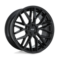 Niche - M224 GAMMA - Black - GLOSS BLACK - 22" x 10.5", 35 Offset, 5x127 (Bolt Pattern), 71.5mm HUB