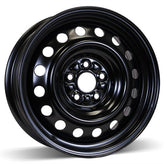 RSSW - Steel - Black - Black - 15" x 6", 33 Offset, 5x100 (Bolt Pattern), 54.1mm HUB