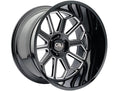 Cali Off-Road - AUBURN - Black - Black / Milled - 20" x 9", -12 Offset, 5x127 (Bolt pattern), 71.6mm HUB