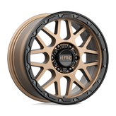 KMC Wheels - KM535 GRENADE OFF-ROAD - Bronze - MATTE BRONZE MATTE BLACK LIP - 18" x 8.5", 35 Offset, 6x135 (Bolt Pattern), 87.1mm HUB