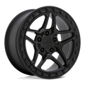 Victor Equipment Wheels - BERG - Black - MATTE BLACK - 17" x 8", 20 Offset, 5x130 (Bolt Pattern), 71.5mm HUB