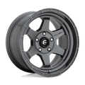 Fuel - D665 SHOK - Gunmetal - MATTE GUN METAL - 17" x 9", -12 Offset, 5x127 (Bolt Pattern), 71.5mm HUB