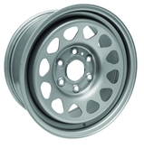 RTX Wheels - Steel Wheel - Grey - Grey - 17" x 8", 24 Offset, 6x139.7 (Bolt Pattern), 78.1mm HUB