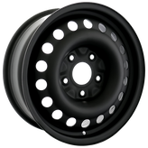 Envy Wheels - NX6 STEEL WHEEL - Black - FLAT BLACK - 16" x 6.5", 40 Offset, 5x127 (Bolt Pattern), 71.5mm HUB