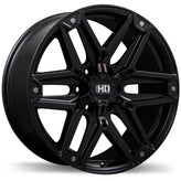 Fast HD - RECON - Black - Satin Black Anthracite - 20" x 9", 25 Offset, 6x139.7 (Bolt Pattern), 93.1mm HUB