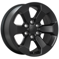 ART - Replica 167 - Black - Satin Black - 18" x 8", 20 Offset, 6x139.7 (Bolt Pattern), 77.8mm HUB