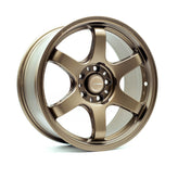 Superspeed - RF06RR - Bronze - Satin Bronze - 17" x 9", 38 Offset, 5x114.3 (Bolt Pattern), 73mm HUB