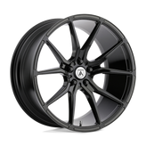 Asanti Black - ABL-13 VEGA - Black - GLOSS BLACK - 20" x 10.5", 38 Offset, 5x112 (Bolt Pattern), 72.6mm HUB