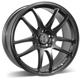 RSSW - Velocity - Gunmetal - Graphite - 16" x 6.5", 40 Offset, 5x114.3 (Bolt Pattern), 67.1mm HUB