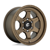 Fuel - D666 SHOK - Bronze - MATTE BRONZE - 17" x 9", 20 Offset, 6x139.7 (Bolt Pattern), 106.1mm HUB