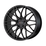 KMC Wheels - KM713 ALKALINE - Black - Phantom Black - 20" x 10", 45 Offset, 5x120 (Bolt Pattern), 74.1mm HUB