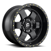 Fuel - D618 PODIUM - Gunmetal - MATTE BLACK - 17" x 9", 1 Offset, 6x139.7 (Bolt Pattern), 108mm HUB