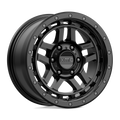 KMC Wheels - KM540 RECON - Black - SATIN BLACK - 17" x 8.5", 18 Offset, 6x120 (Bolt Pattern), 66.9mm HUB