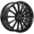 ART - Replica 194 - Black - Gloss Black - 18" x 8.5", 35 Offset, 5x112 (Bolt Pattern), 66.6mm HUB