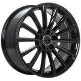 ART - Replica 194 - Black - Gloss Black - 18" x 8.5", 35 Offset, 5x112 (Bolt Pattern), 66.6mm HUB