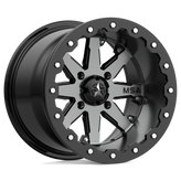 MSA Offroad Wheels - M21 LOK BEADLOCK - Gunmetal - CHARCOAL TINT - 14" x 10", -10 Offset, 4x137 (Bolt Pattern), 112.1mm HUB