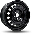 DTD - Steel - Black - Black - 17" x 7", 42 Offset, 5x120 (Bolt Pattern), 64.1mm HUB