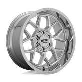 Moto Metal - MO803 BANSHEE - Chrome - CHROME - 20" x 10", -18 Offset, 5x127 (Bolt Pattern), 71.5mm HUB