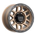 KMC Wheels - KM544 MESA - Bronze - MATTE BRONZE WITH BLACK LIP - 17" x 9", 18 Offset, 8x165.1 (Bolt Pattern), 125.1mm HUB