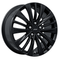 ART - Replica 259 - Black - Gloss Black - 18" x 7.5", 38 Offset, 5x114.3 (Bolt Pattern), 60.1mm HUB