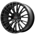 KMC Wheels - KM706 IMPACT - Black - Satin Black - 18" x 8", 38 Offset, 5x120 (Bolt Pattern), 74.1mm HUB