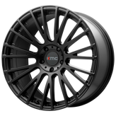 KMC Wheels - KM706 IMPACT - Black - Satin Black - 18" x 8", 38 Offset, 5x120 (Bolt Pattern), 74.1mm HUB