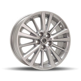 DTD - OEM+ - Silver - Silver - 16" x 6.5", 38 Offset, 5x100 (Bolt Pattern), 54.1mm HUB