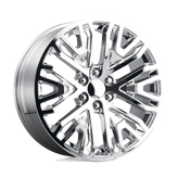 OE Creations - PR197 - Chrome - CHROME - 22" x 9", 28 Offset, 6x139.7 (Bolt Pattern), 78.1mm HUB