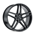 Redbourne Wheels - CROWN - Black - Gloss Black - 22" x 10", 35 Offset, 5x120 (Bolt Pattern), 72.6mm HUB