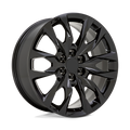 OE Creations - PR210 - Black - GLOSS BLACK - 24" x 10", 30 Offset, 6x139.7 (Bolt Pattern), 78.1mm HUB