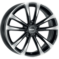 Mak Wheels - MAIN - Black - BLACK MIRROR - 18" x 7.5", 48 Offset, 5x114.3 (Bolt Pattern), 76mm HUB
