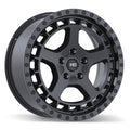 Fast HD - Overland - Black - Gloss Black - 18" x 7.5", 35 Offset, 5x108 (Bolt Pattern), 72.6mm HUB