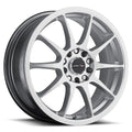 Vision Wheel Street Designs - 425 BANE - Silver - Hyper Silver - 15" x 6.5", 38 Offset, 5x112, 114.3 (Bolt Pattern), 73.1mm HUB