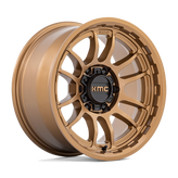 KMC Wheels - KM727 WRATH - Bronze - MATTE BRONZE - 17" x 8.5", -10 Offset, 6x139.7 (Bolt Pattern), 106.1mm HUB