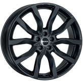 Mak Wheels - HIGHLANDS - Black - MATTE BLACK - 20" x 9.5", 40 Offset, 5x120 (Bolt Pattern), 72.6mm HUB